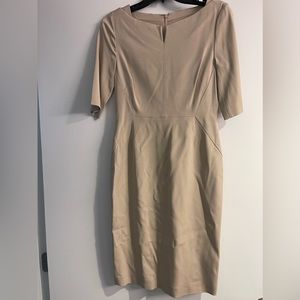 LK Bennett tan dress size US 6